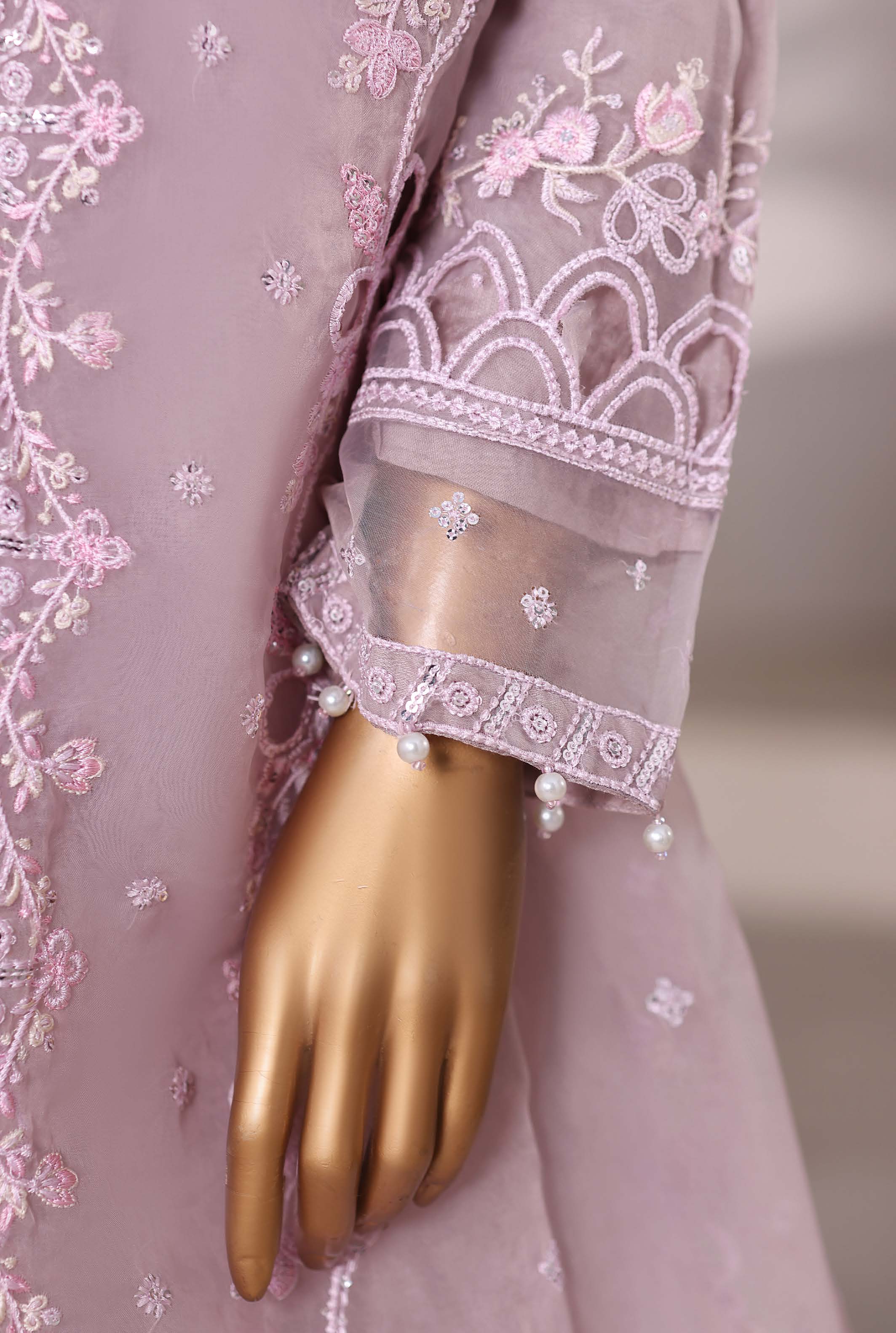 SADABAHAR LUXURY FORMAZ FESTIVE MAHPARA VOL-18 ORGANZA "EMBROIDERED 3 PIECE STITCHED COLLECTION 2025 D-02