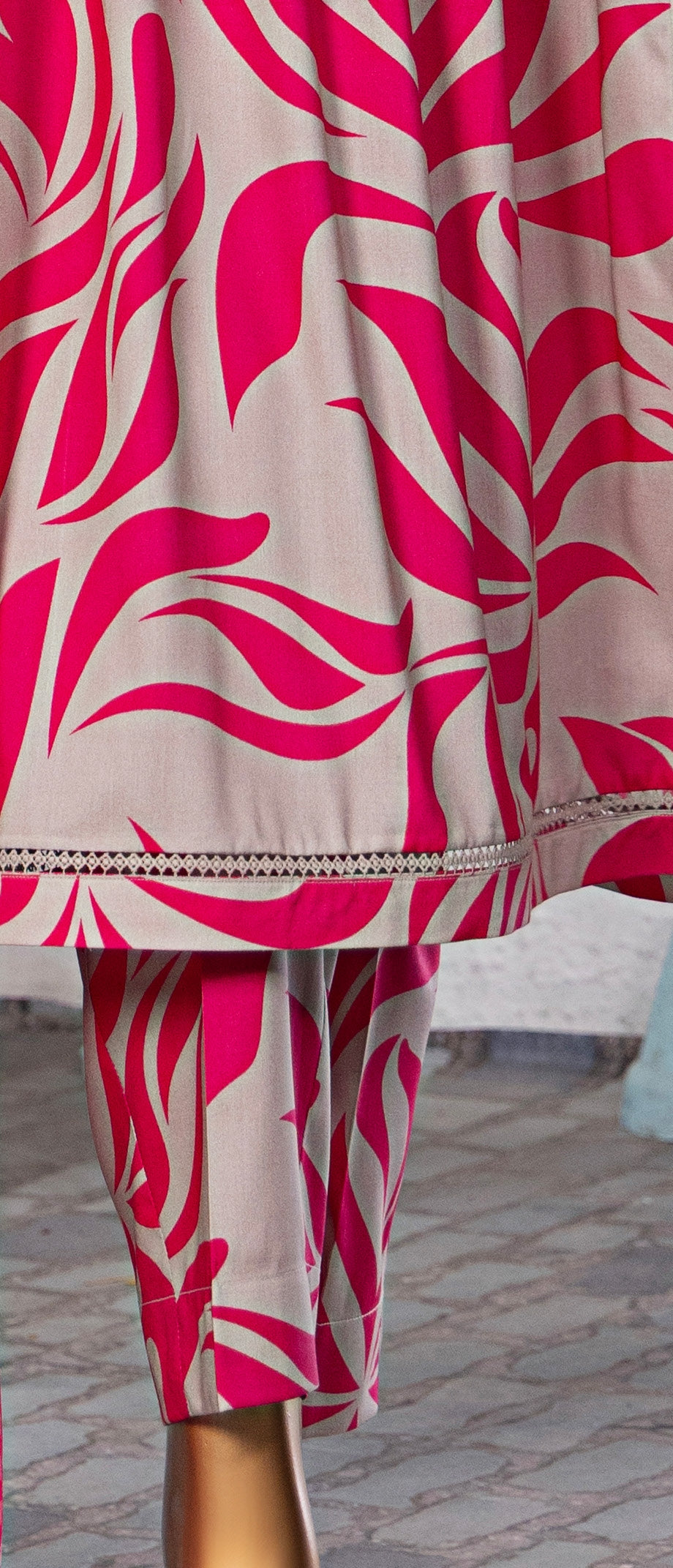 HZ Textile Unstitched Full Suit Linen Wintry Collection 25 D-02