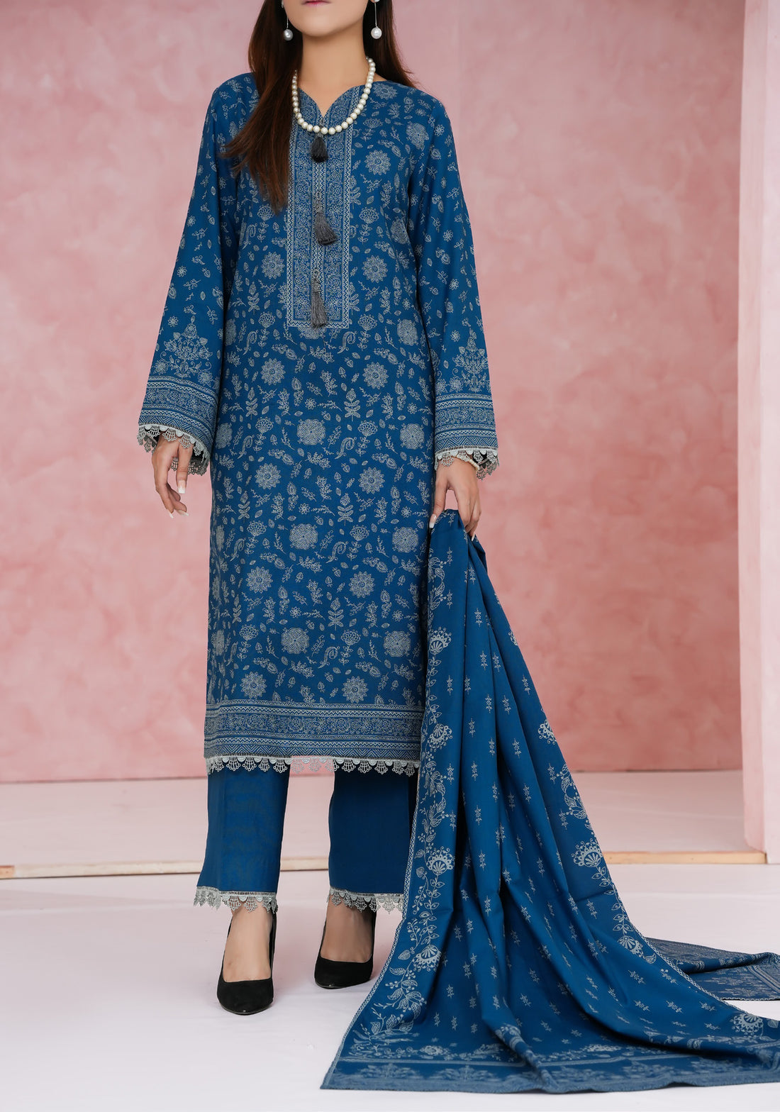 VS TEXTILES PASHMINA WINTER PRINTED 3PIECE UNSTITCHED COLLECTION 2025 D-01