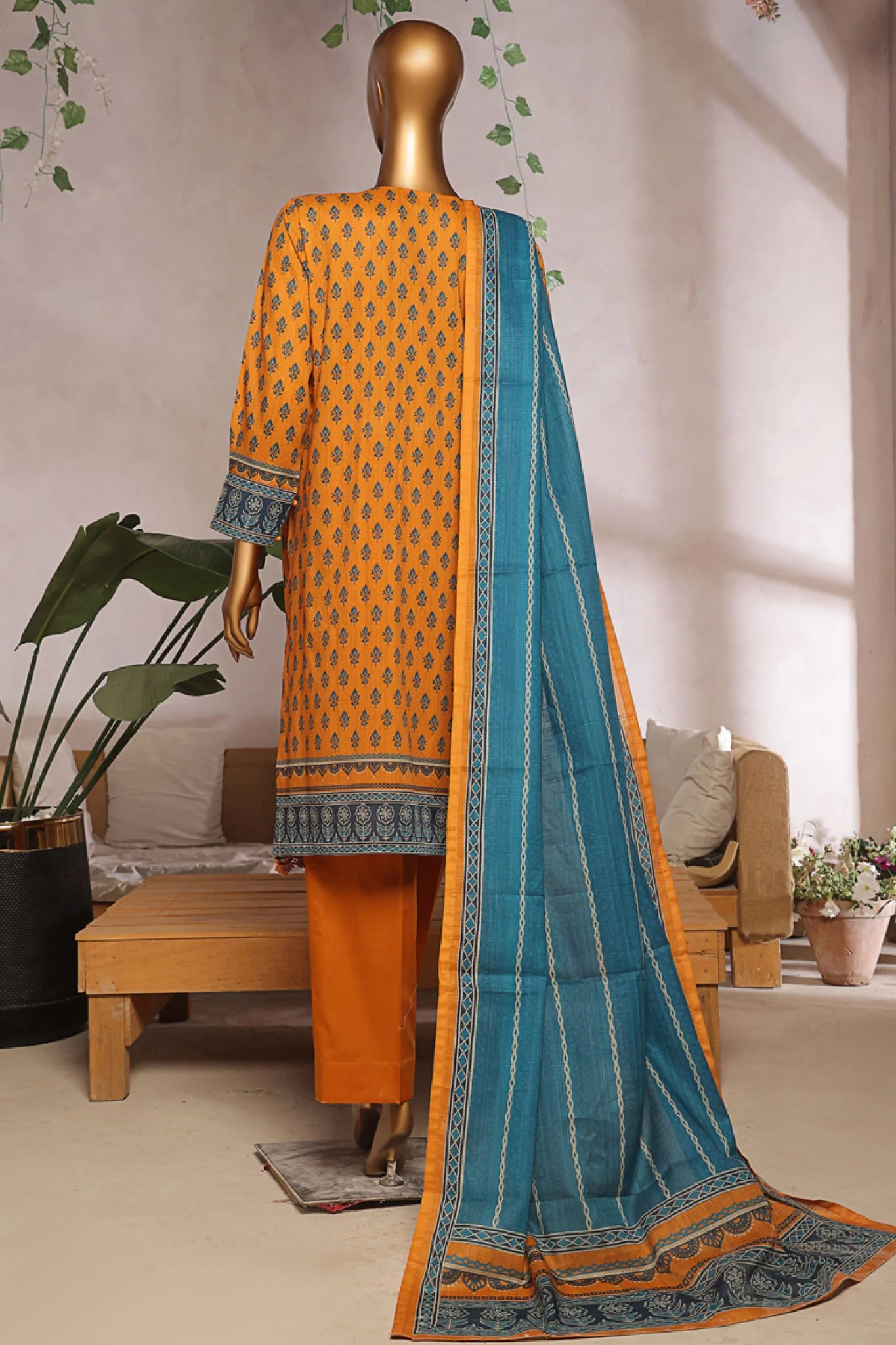 Aashkaar By HZ Stitched 3 Piece Emb Lawn Vol-05 Collection-D 03