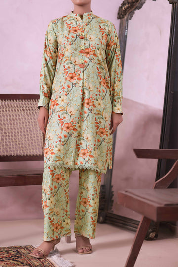 AIZAL Collection Ready to Wear KHAAS Digital KARANDI 3PC Collection 2025 D-08