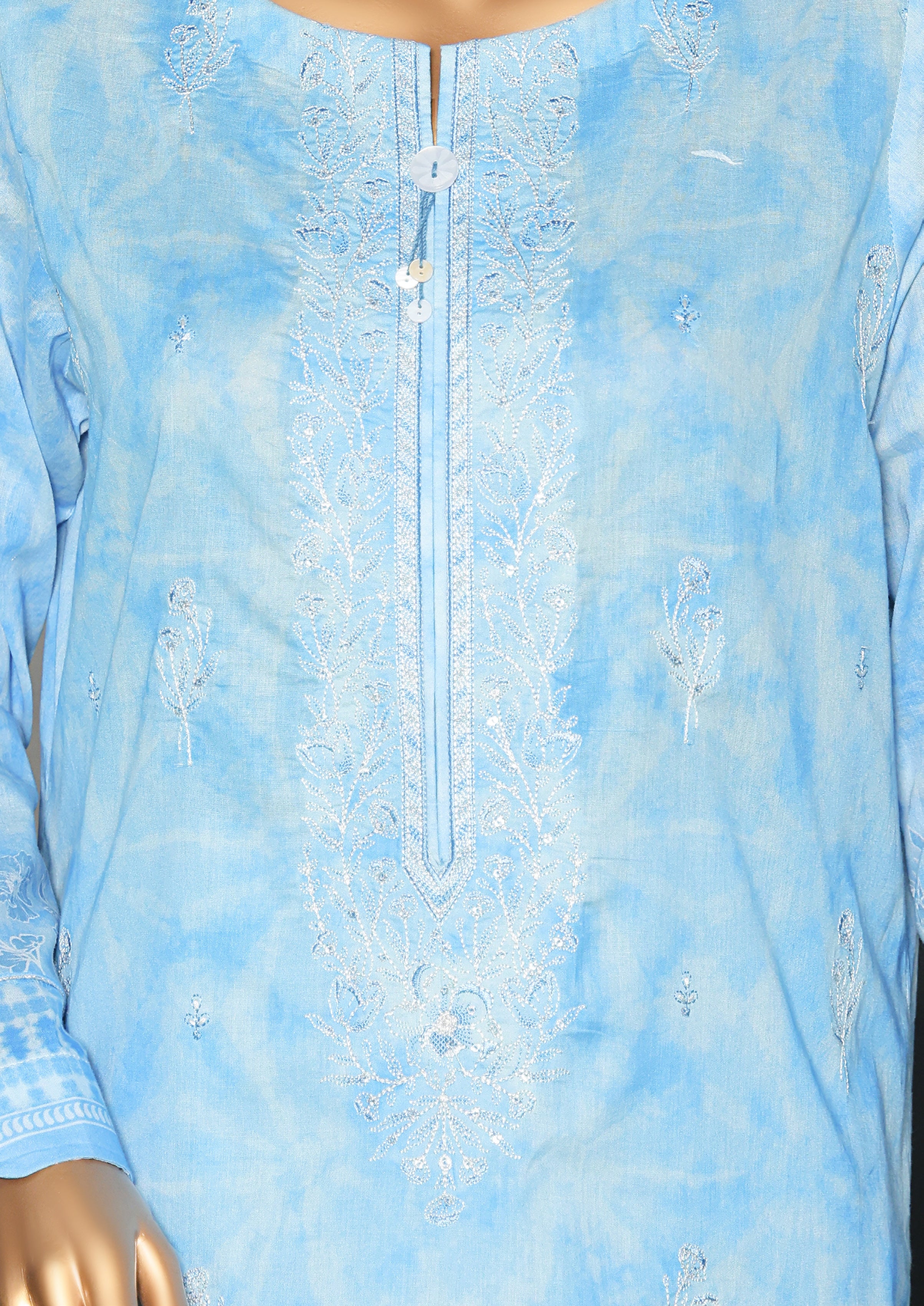 HZ Textile Unstitched ASASA Digital Printed Embroidered Lawn Shirt with Digilal Printed Karandi Lawn Dupatta Collection'25 D-05