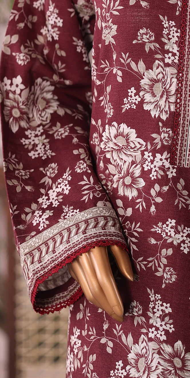 BIN SAEED Printed Khadder 3pcs Stitched Vol-3 3Piece stitched COLLECTION 2025 D-03