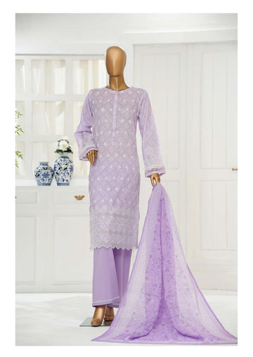 HZ Textile Ready to Wear PRINTKARI CHIKANKARI VOL-06 Print 3PC Collection 2025 D-03