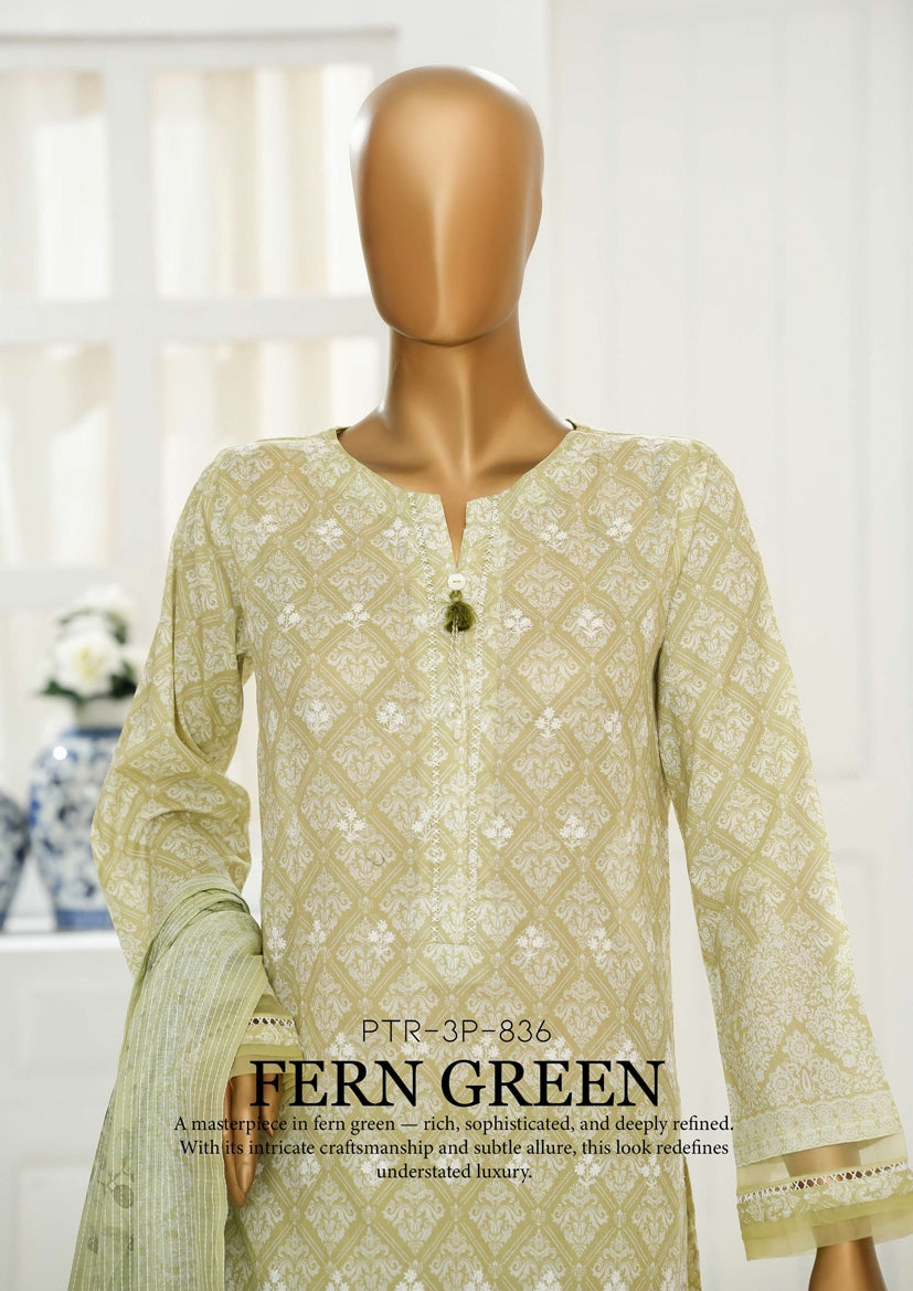 HZ Textile Ready to Wear PRINTKARI CHIKANKARI VOL-06 Print 3PC Collection 2025 D-04