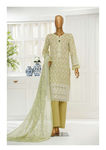 HZ Textile Ready to Wear PRINTKARI CHIKANKARI VOL-06 Print 3PC Collection 2025 D-04
