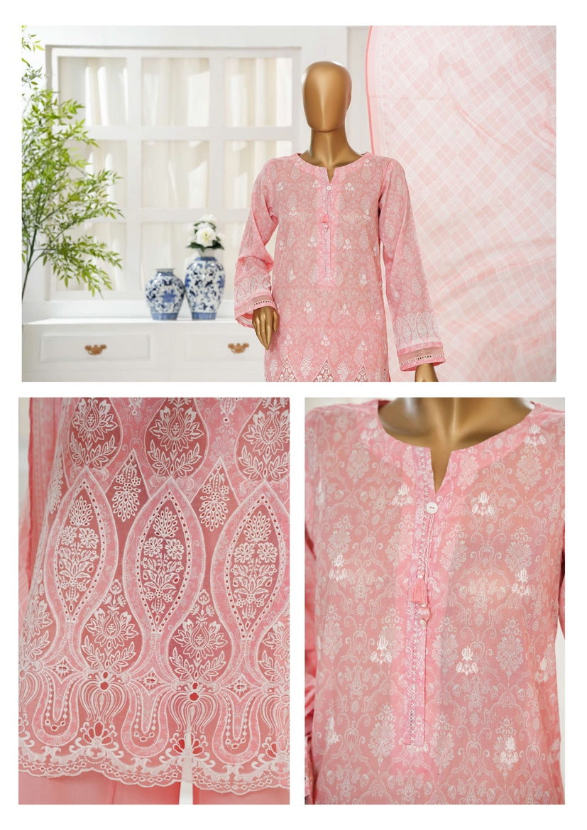 HZ Textile Ready to Wear PRINTKARI CHIKANKARI VOL-06 Print 3PC Collection 2025 D-05