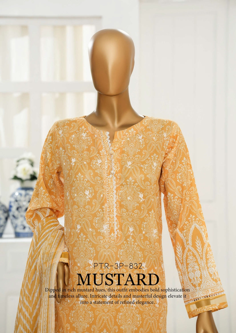 HZ Textile Ready to Wear PRINTKARI CHIKANKARI VOL-06 Print 3PC Collection 2025 D-06