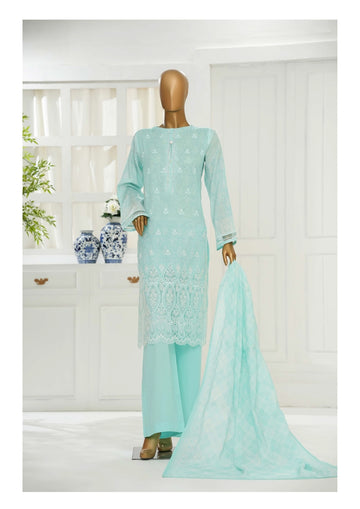 HZ Textile Ready to Wear PRINTKARI CHIKANKARI VOL-06 Print 3PC Collection 2025 D-07