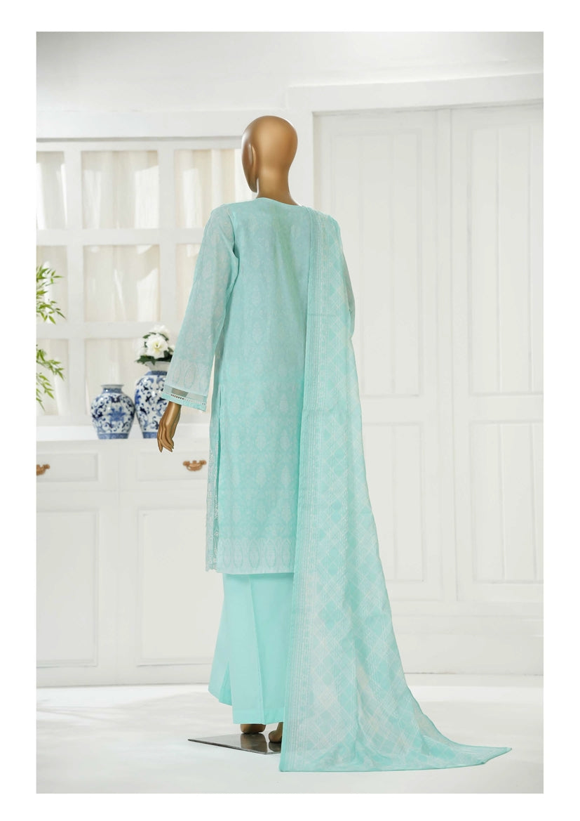 HZ Textile Ready to Wear PRINTKARI CHIKANKARI VOL-06 Print 3PC Collection 2025 D-07