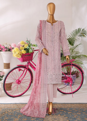 HZ Textile Unstitched Elite EMBROIDERED Collection'25 D-05