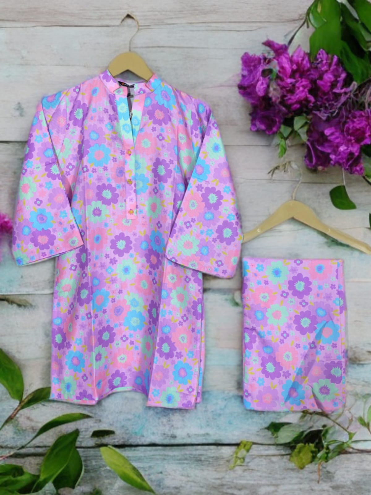 Bella pret kids collection Swiss stuff Ready to Wear 2PC Collection 2025 D-03