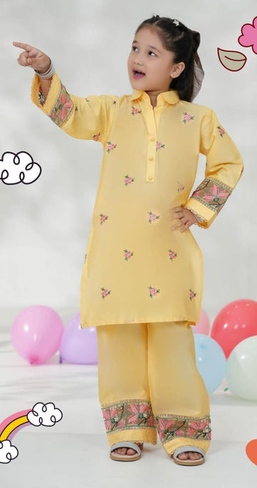 Guriya Collection Ready to Wear 2PC Girl's Festive Collection 2025 D-10