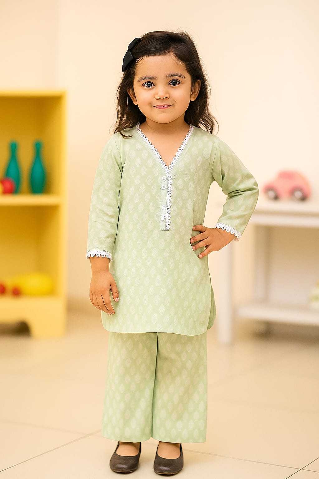 Guriya Collection Ready to Wear 2PC Girl's Festive Collection 2025 D-14