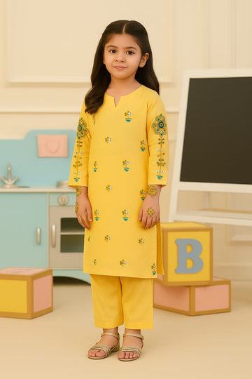 Guriya Collection Ready to Wear 2PC Girl's Festive Collection 2025 D-15