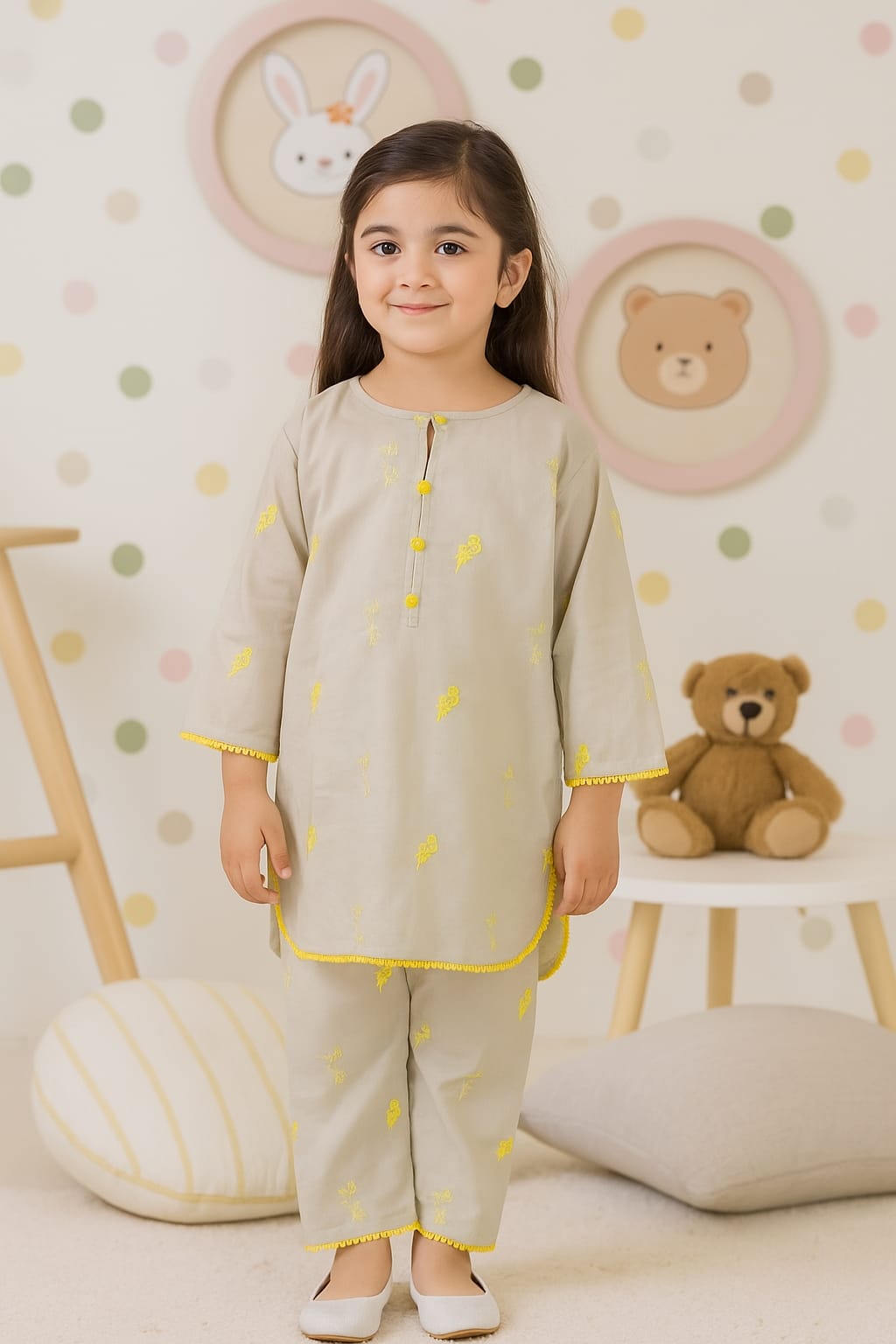 Guriya Collection Ready to Wear 2PC Girl's Festive Collection 2025 D-16