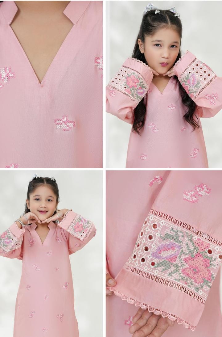 Guriya Collection Ready to Wear 2PC Girl's Festive Collection 2025 D-03