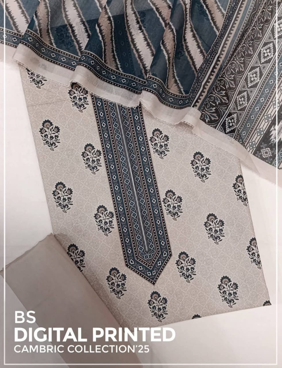 BIN SAEED Luxury Mid Summer Digital Printed 3Piece Unstitched_ COLLECTION 2025 D-18