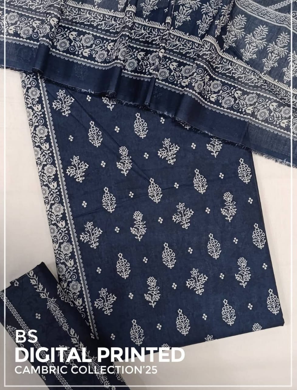 BIN SAEED Luxury Mid Summer Digital Printed 3Piece Unstitched_ COLLECTION 2025 D-36