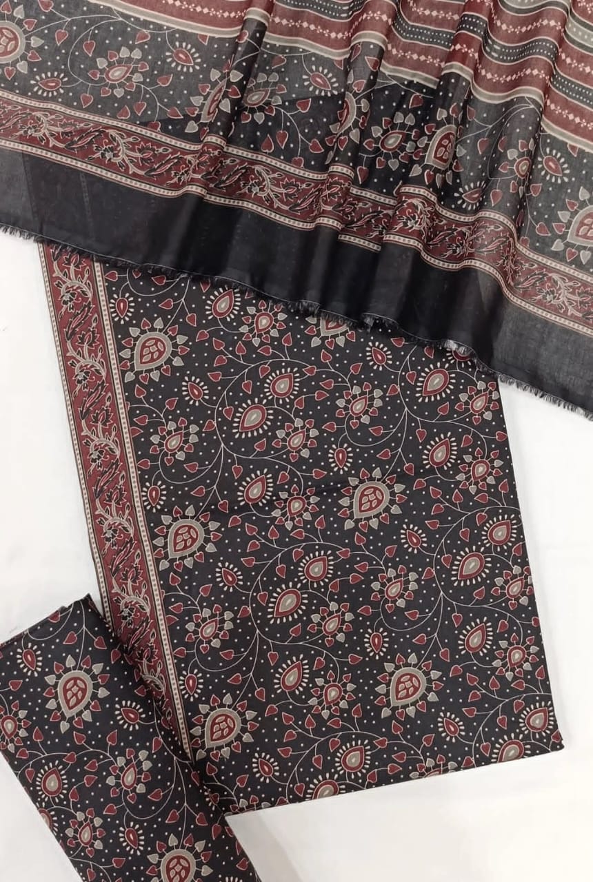 BIN SAEED Luxury Mid Summer Digital Printed 3Piece Unstitched_ COLLECTION 2025 D-34