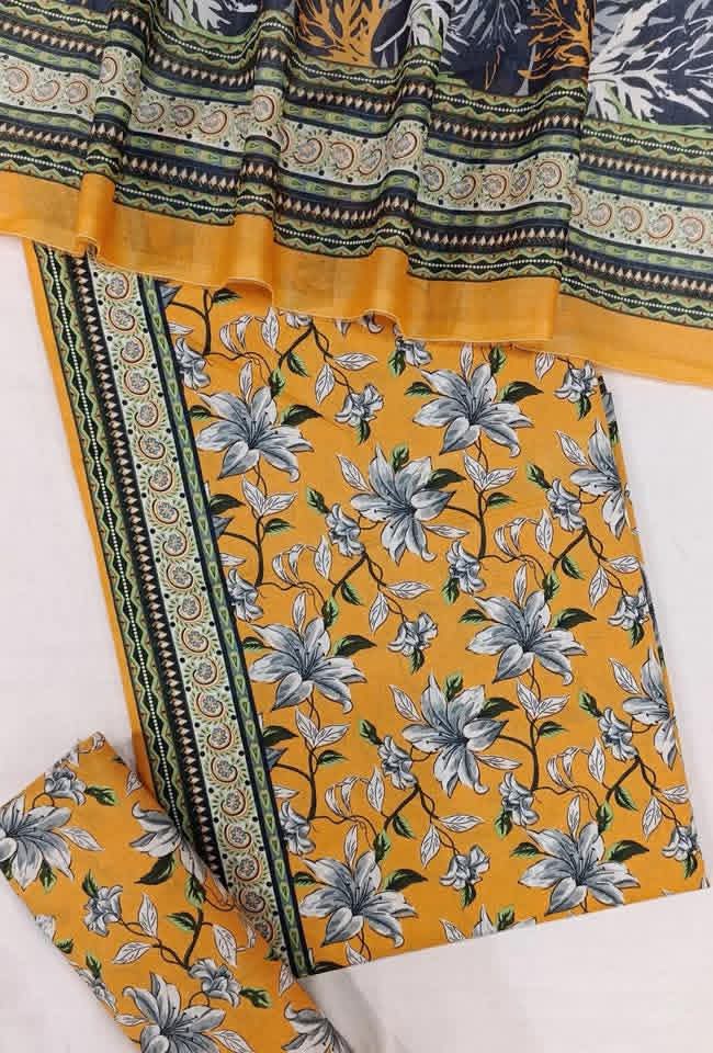 BIN SAEED Luxury Mid Summer Digital Printed 3Piece Unstitched_ COLLECTION 2025 D-09