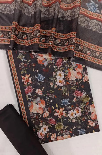 BIN SAEED Luxury Mid Summer Digital Printed 3Piece Unstitched_ COLLECTION 2025 D-01