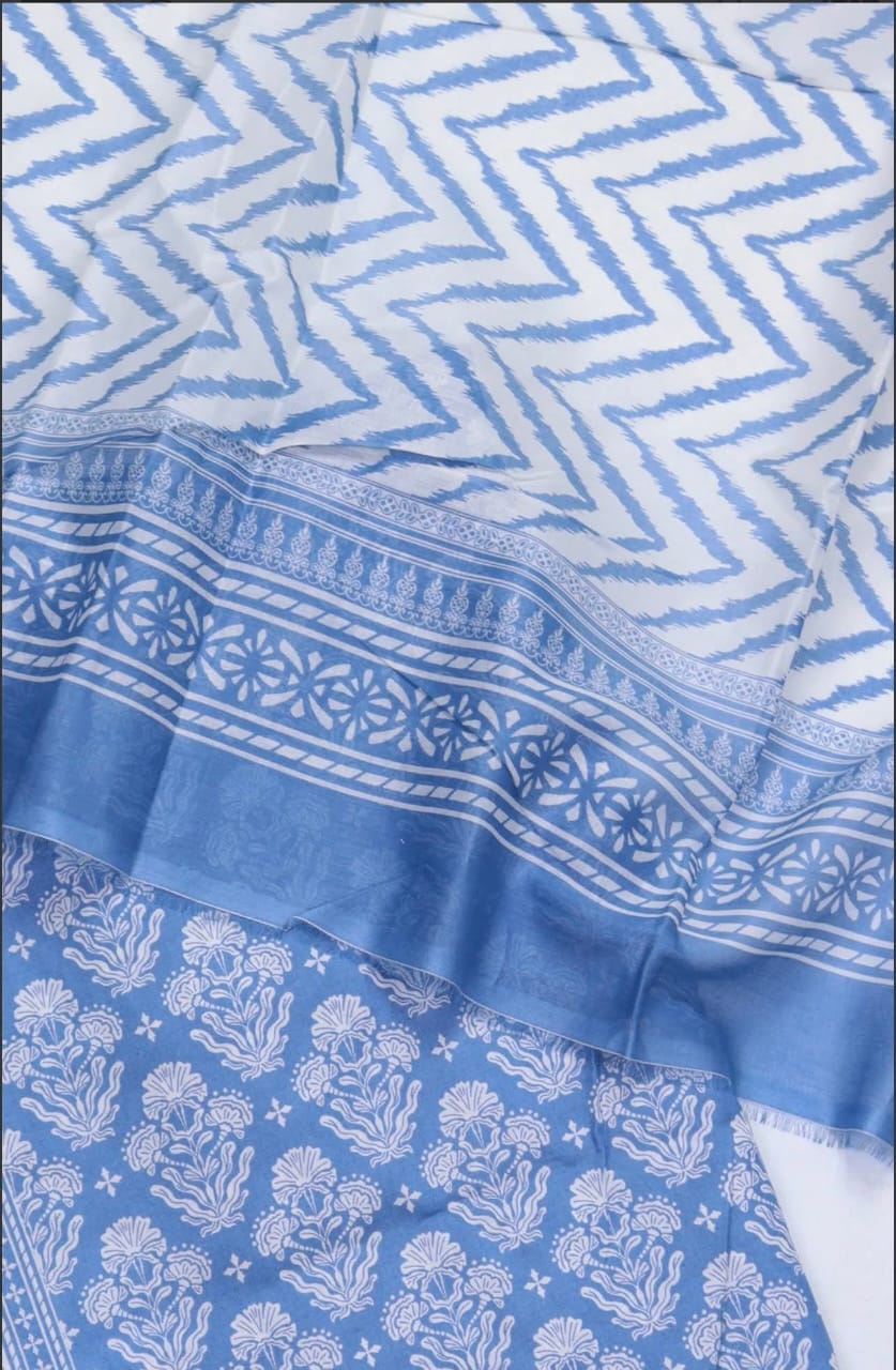 BIN SAEED Luxury Mid Summer Digital Printed 3Piece Unstitched_ COLLECTION 2025 D-23