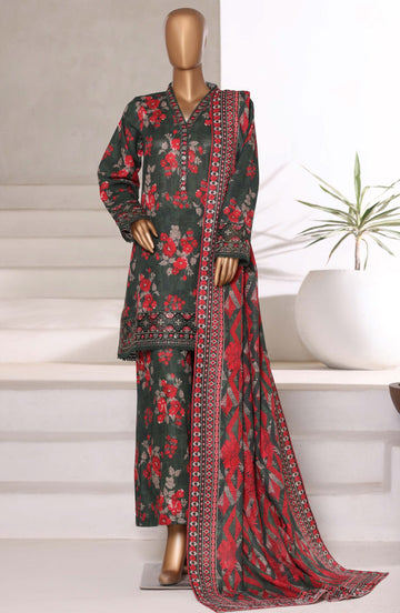 SADABAHAR Luxury Malika Khaddar Collection VOL 1 2025 D-09