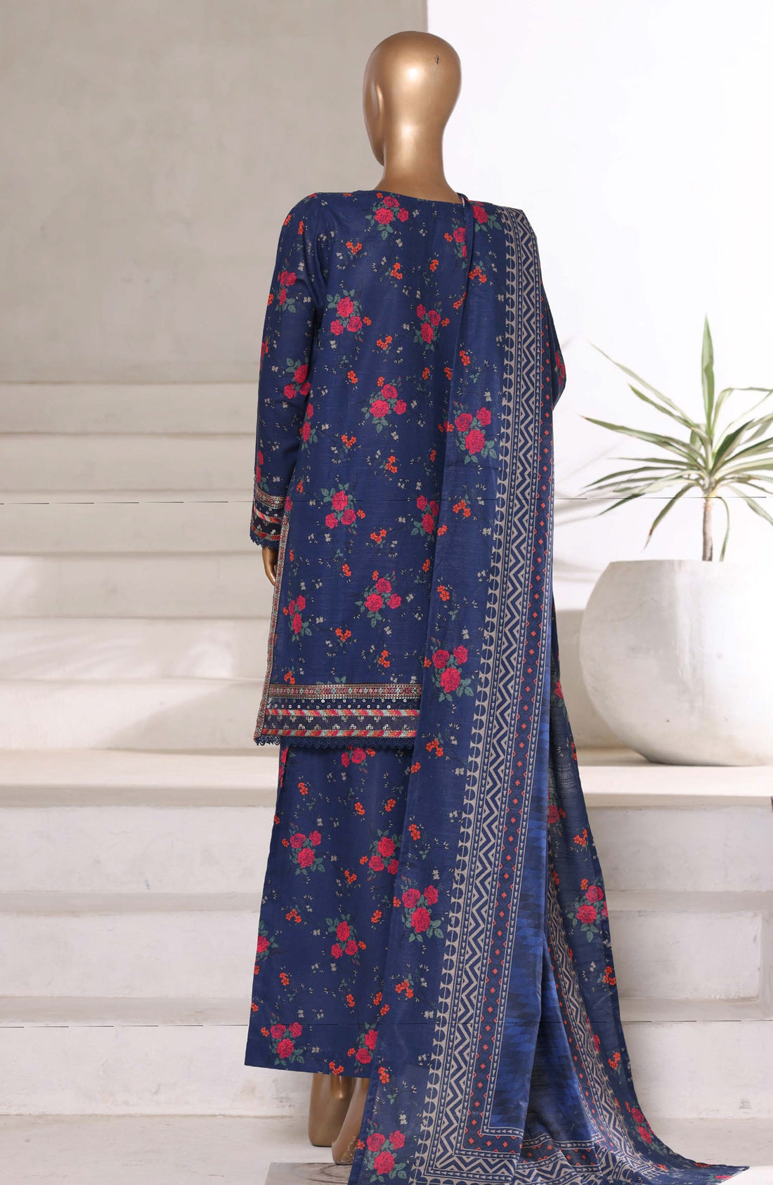 SADABAHAR Luxury Malika Khaddar Collection VOL 1 2025 D-08