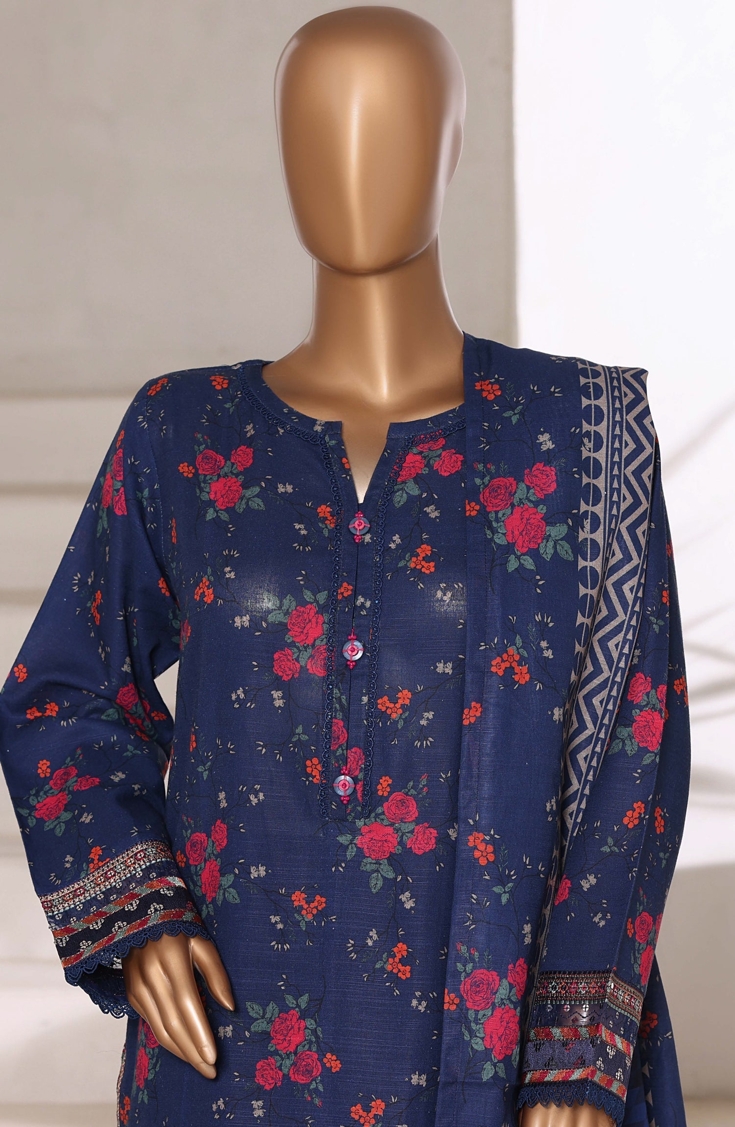 SADABAHAR Luxury Malika Khaddar Collection VOL 1 2025 D-08