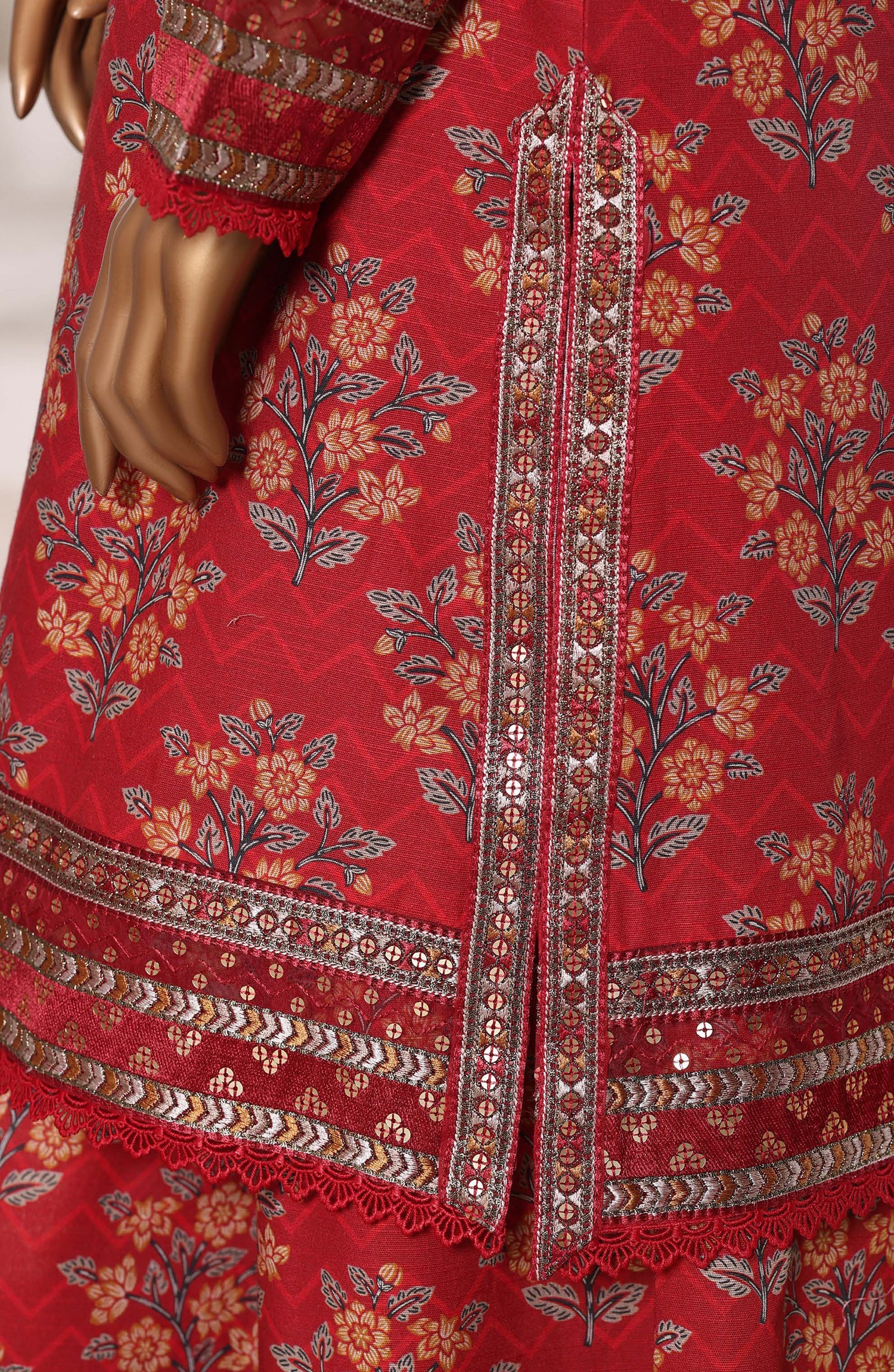 SADABAHAR Luxury Malika Khaddar Collection VOL 1 2025 D-07