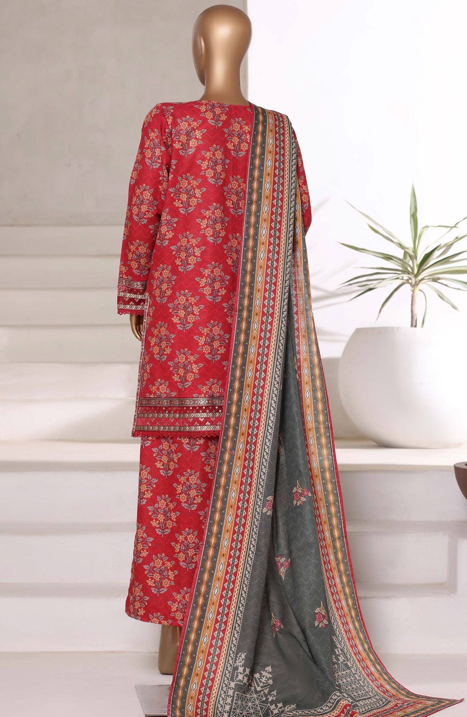 SADABAHAR Luxury Malika Khaddar Collection VOL 1 2025 D-07