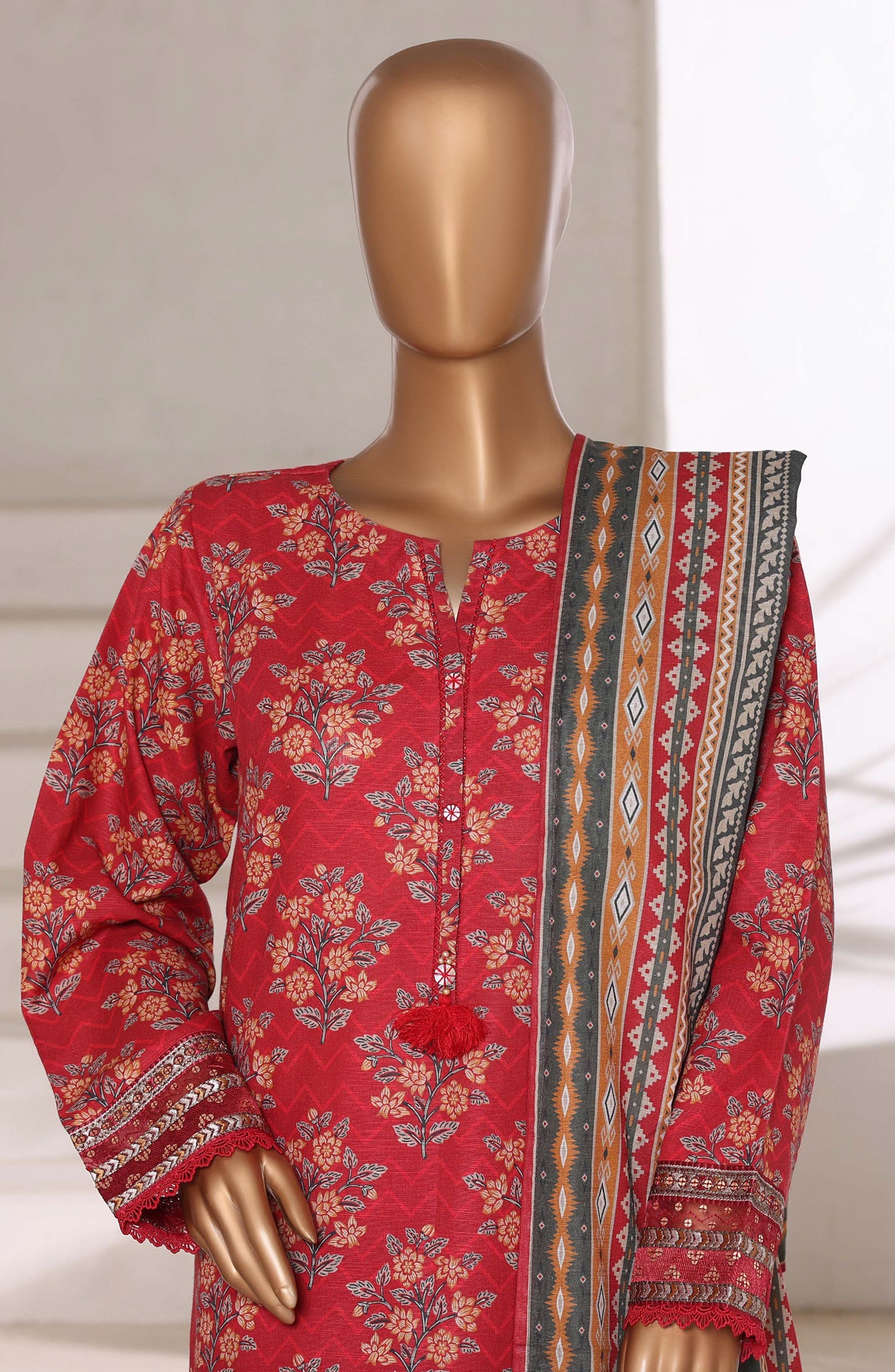 SADABAHAR Luxury Malika Khaddar Collection VOL 1 2025 D-07