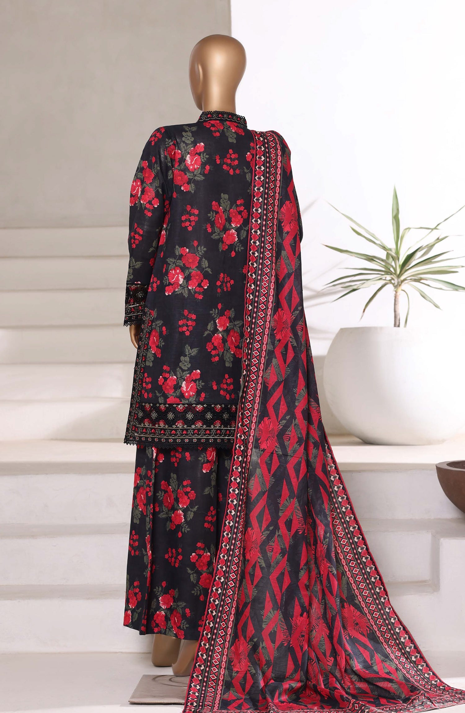 SADABAHAR Luxury Malika Khaddar Collection VOL 1 2025 D-06