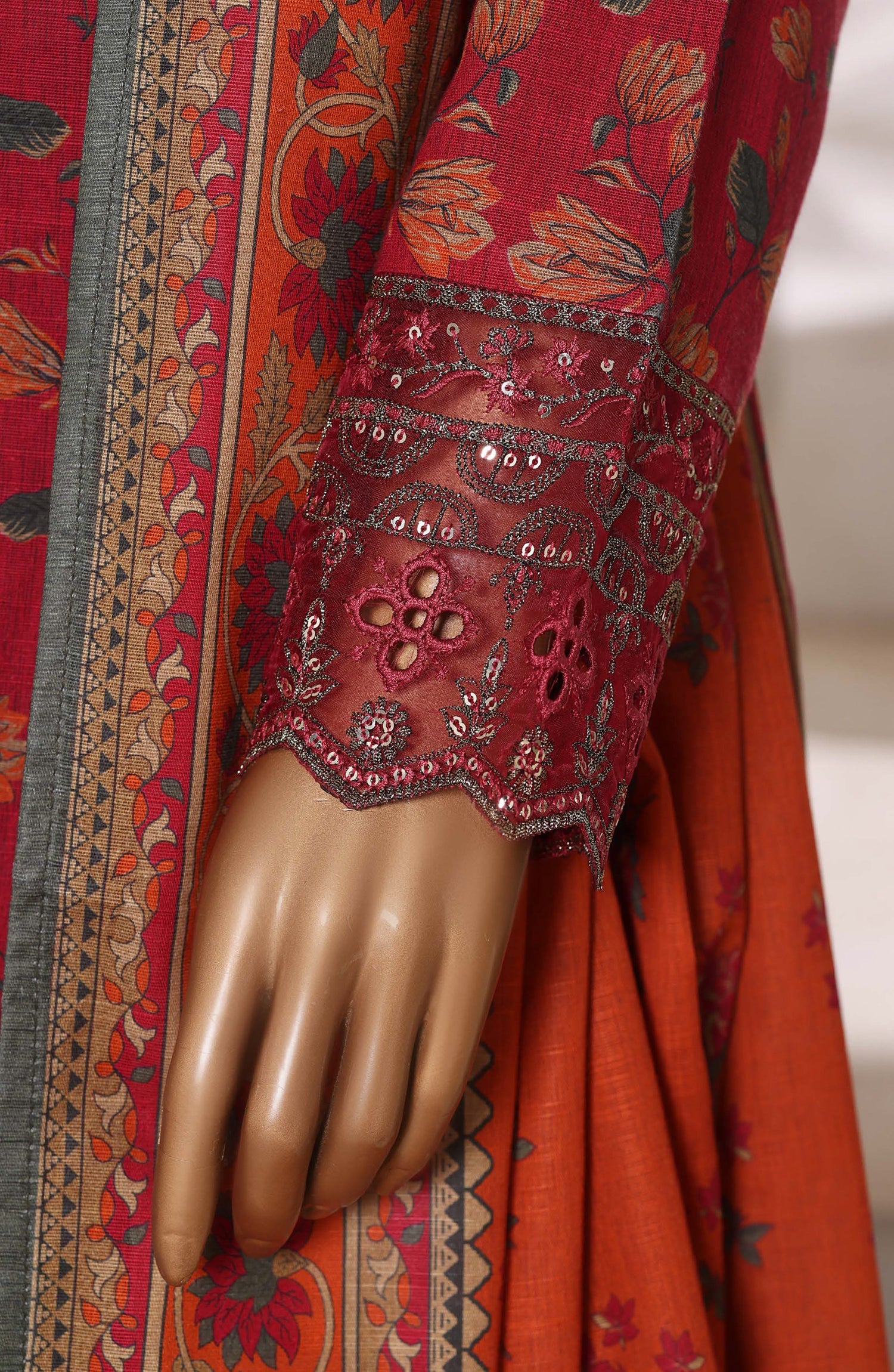 SADABAHAR Luxury Malika Khaddar Collection VOL 1 2025 D-05