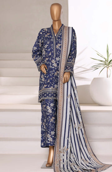 SADABAHAR Luxury Malika Khaddar Collection VOL 1 2025 D-04