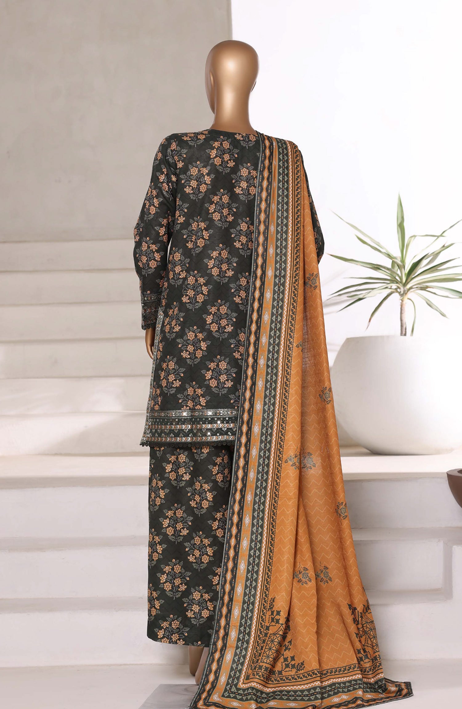 SADABAHAR Luxury Malika Khaddar Collection VOL 1 2025 D-03