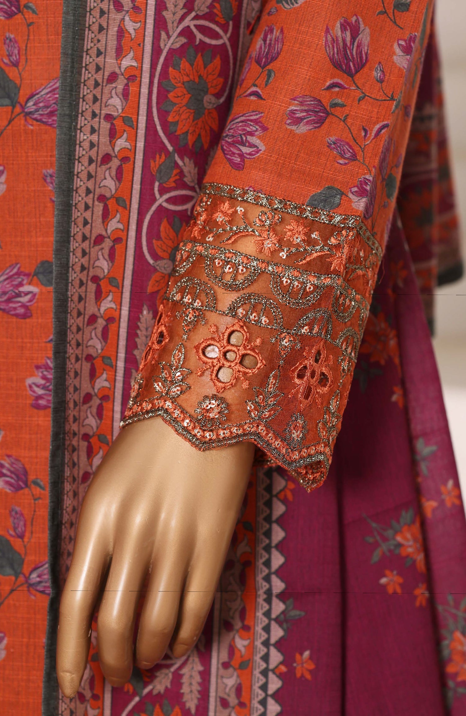 SADABAHAR Luxury Malika Khaddar Collection VOL 1 2025 D-02