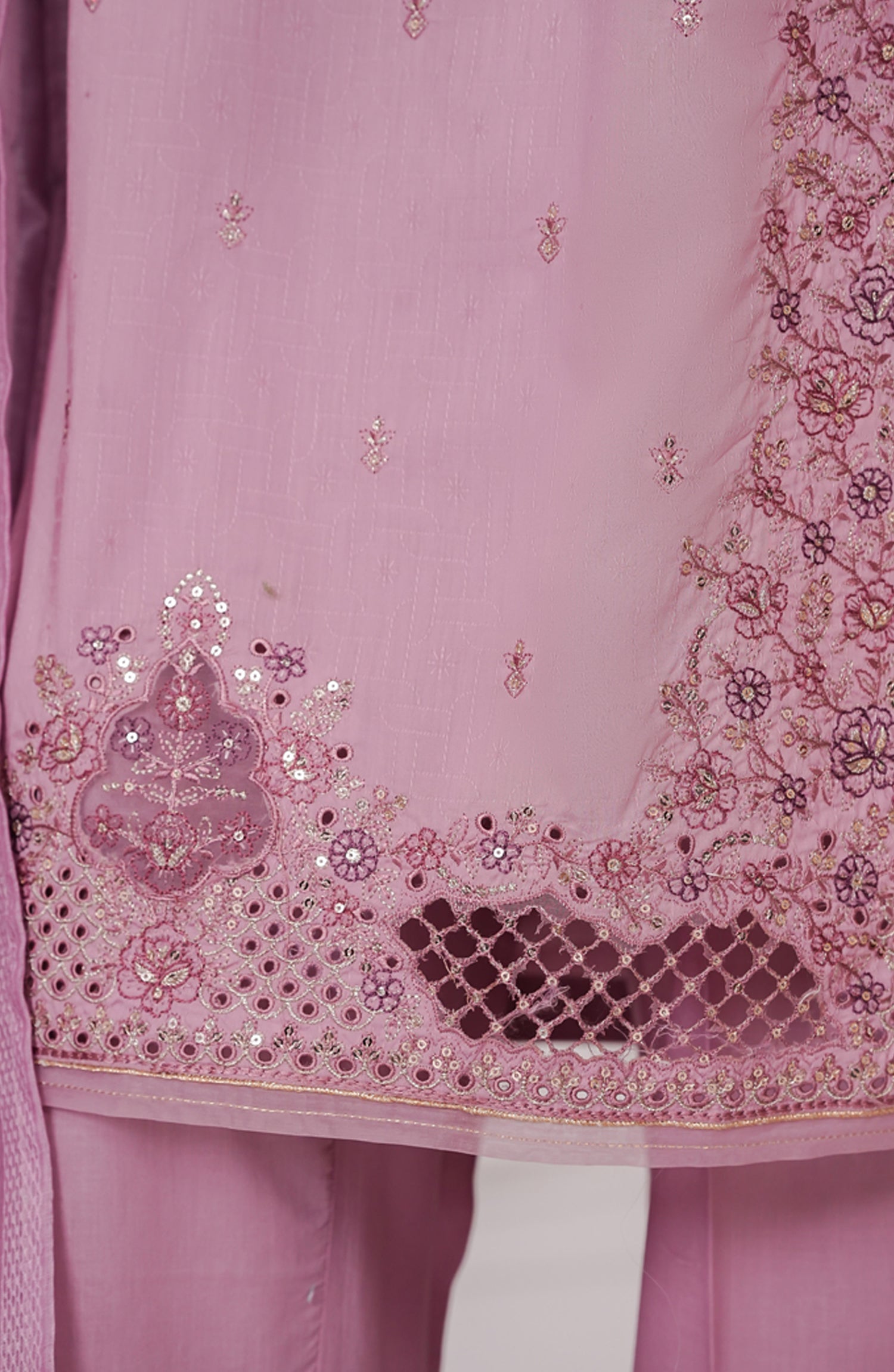 HZ Textile RTW MUSE Cotton Self Jacquard Embroidered With Digital Printed Dupatta VOL-05 3PC Collection 2025 D-06