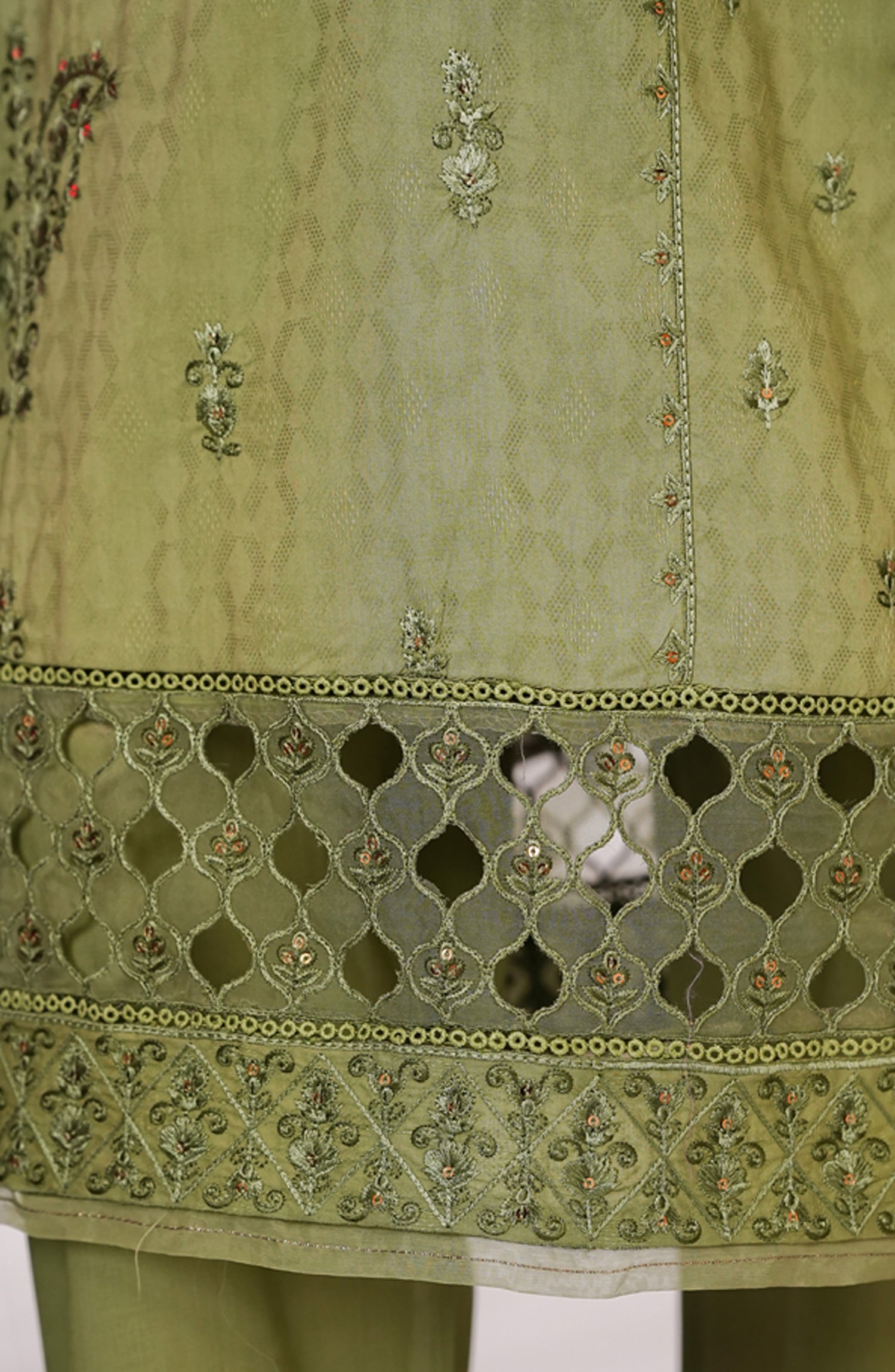 HZ Textile RTW MUSE Cotton Self Jacquard Embroidered With Digital Printed Dupatta VOL-05 3PC Collection 2025 D-05