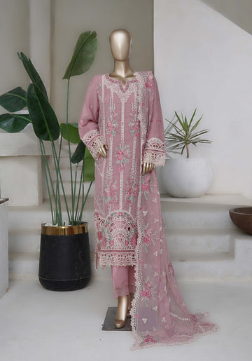 Sadabahar Afsanay Vol-15 luxury Chiffon Heavy Embroidered With Chiffon Embroidered Dupatta 3Piece RTW Collection 2025 D-04