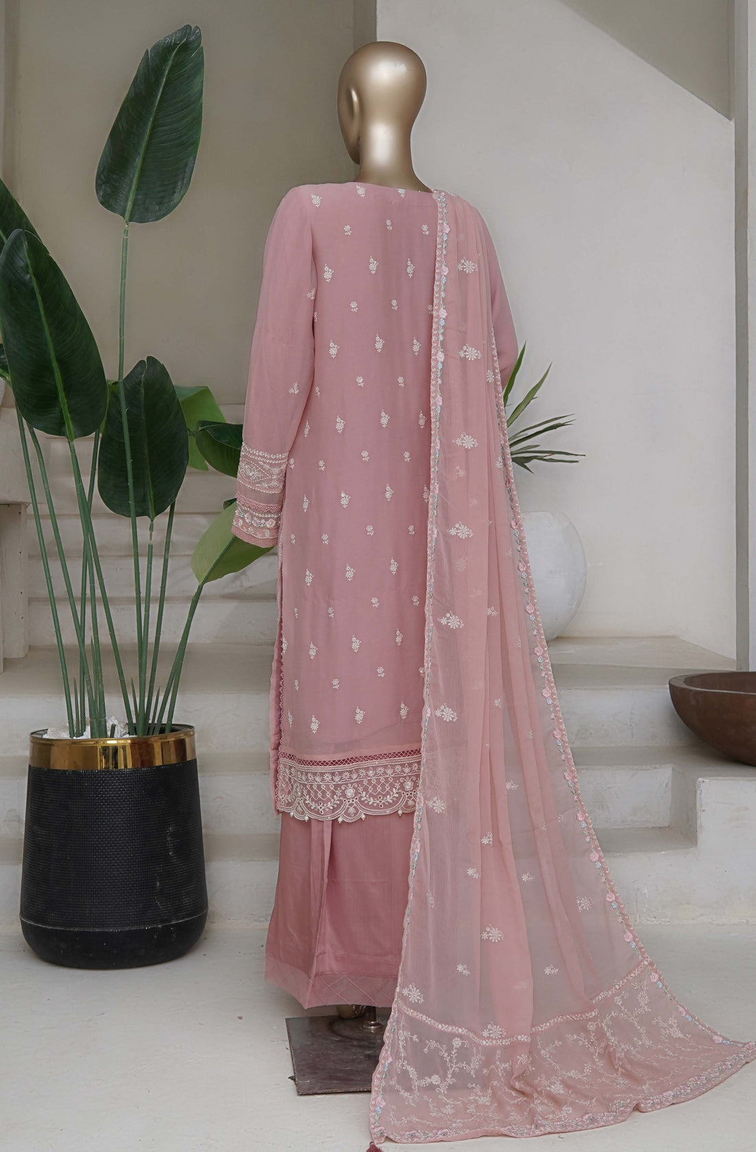 Sadabahar Afsanay Vol-15 luxury Chiffon Heavy Embroidered With Chiffon Embroidered Dupatta 3Piece RTW Collection 2025 D-02