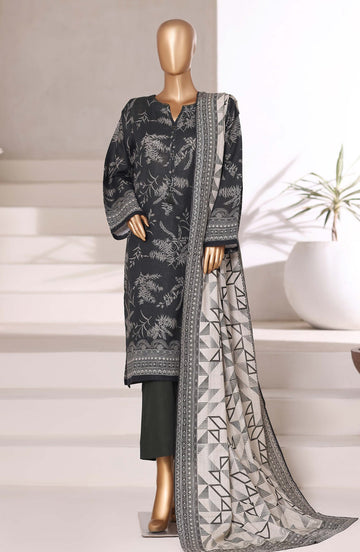 Sadabahar Printed Khadder 3PCS Stitched Vol—2 Collection 2025 D-01