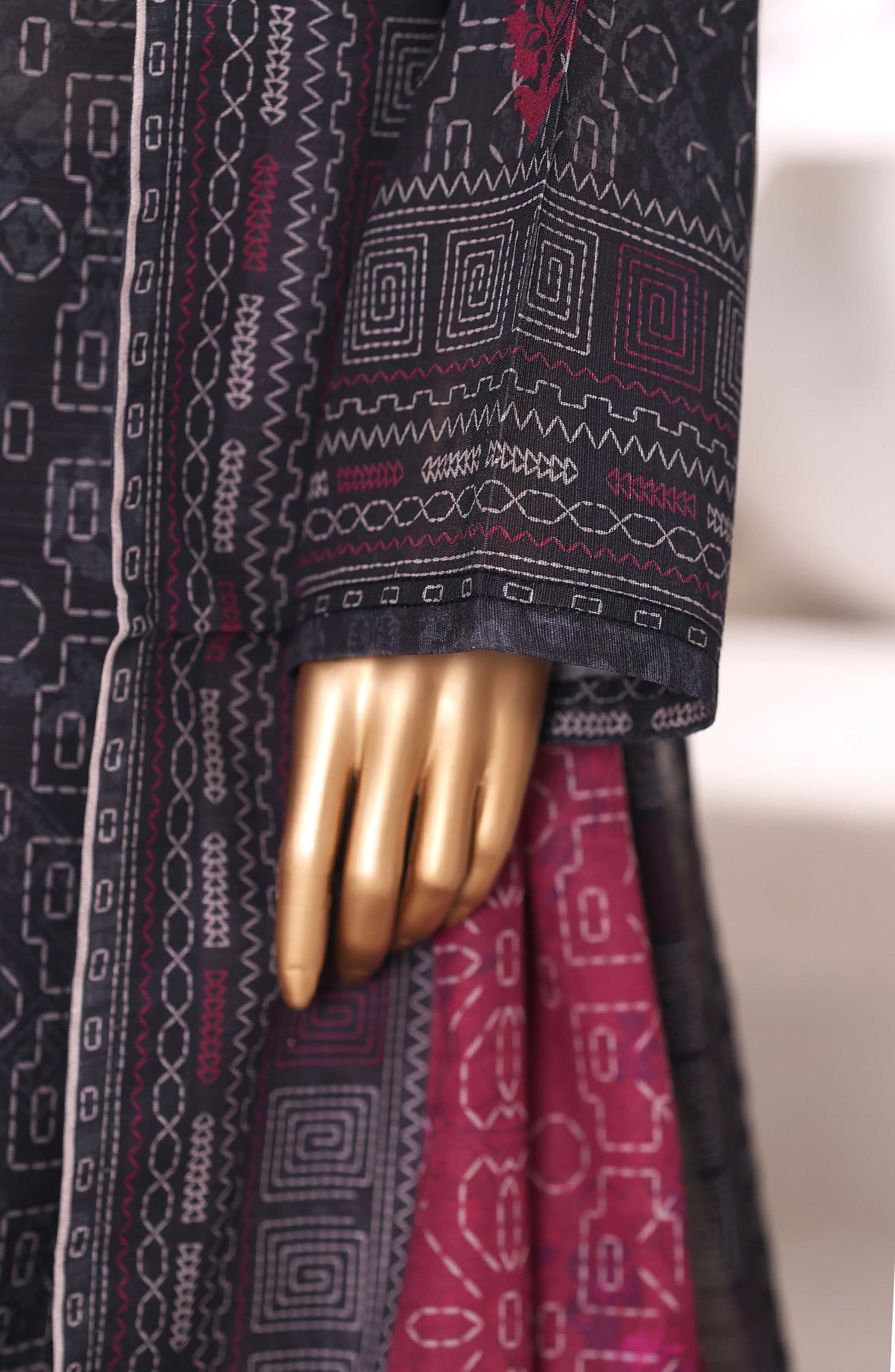 Sadabahar Printed Khadder 3PCS Stitched Vol—2 Collection 2025 D-03