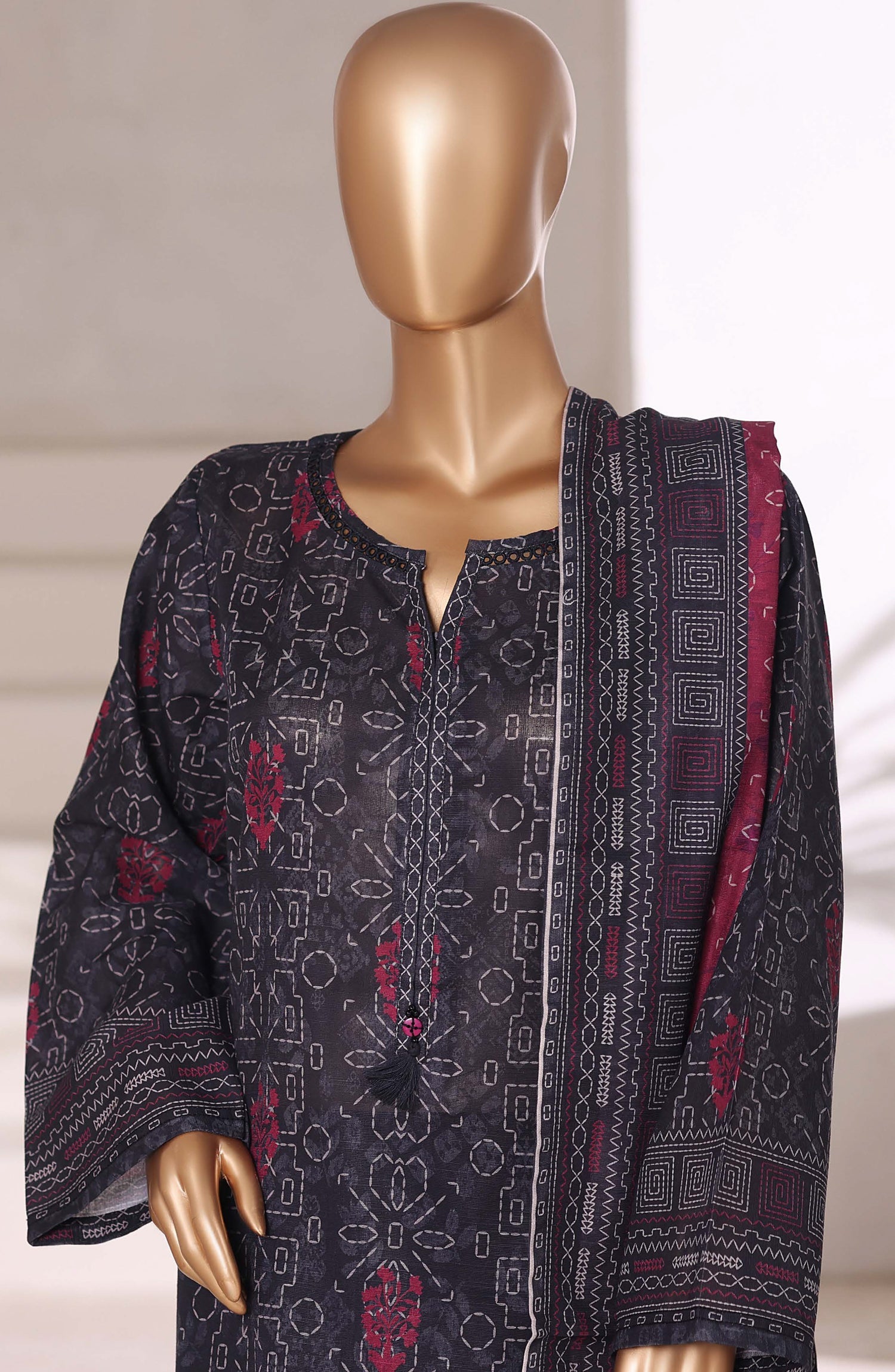 Sadabahar Printed Khadder 3PCS Stitched Vol—2 Collection 2025 D-03