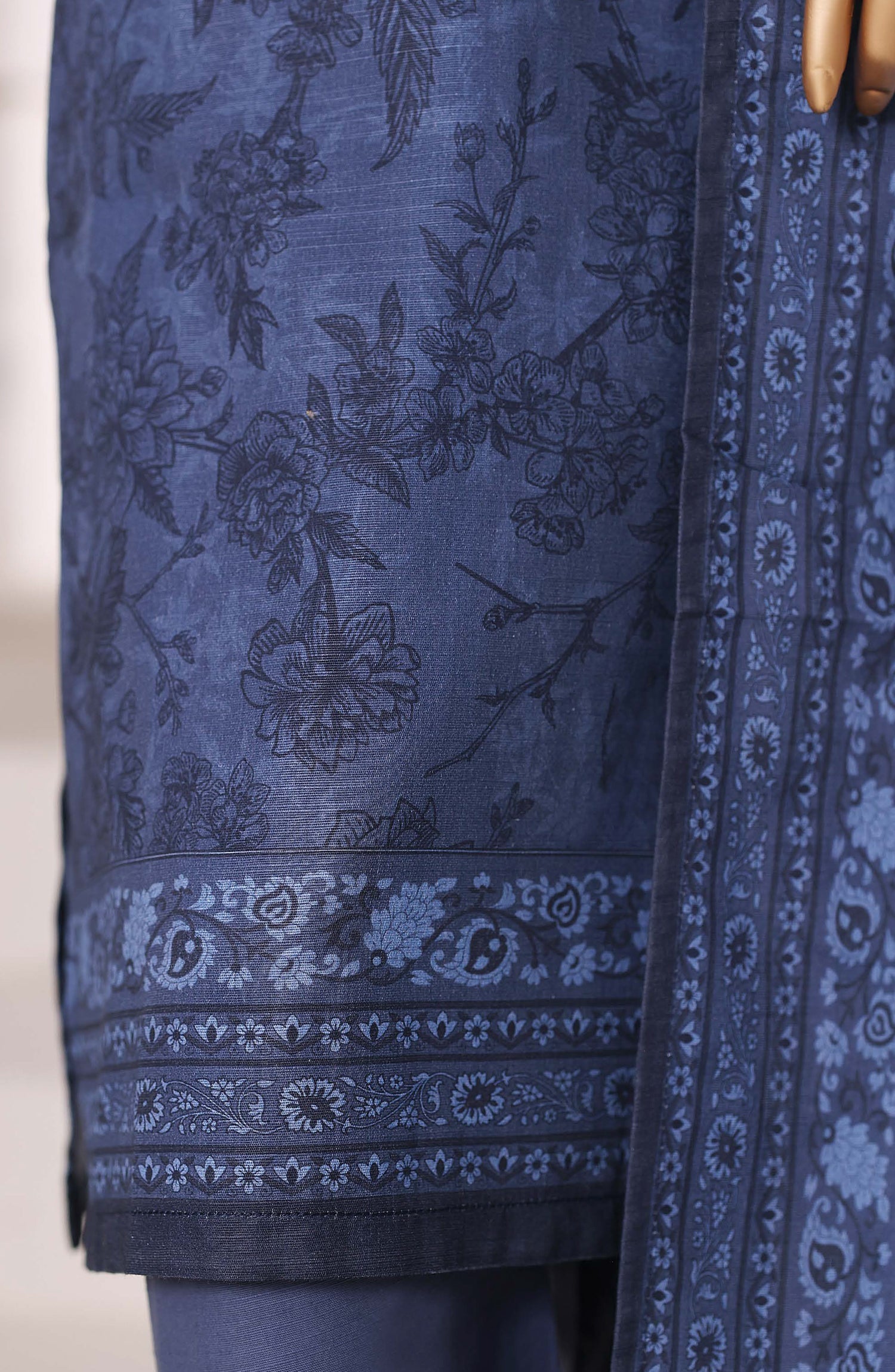 Sadabahar Printed Khadder 3PCS Stitched Vol—2 Collection 2025 D-04