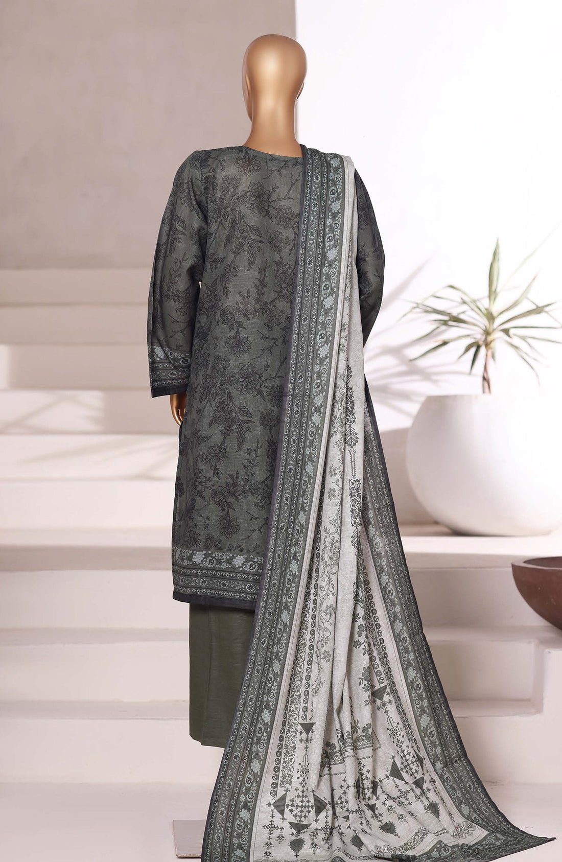 Sadabahar Printed Khadder 3PCS Stitched Vol—2 Collection 2025 D-05