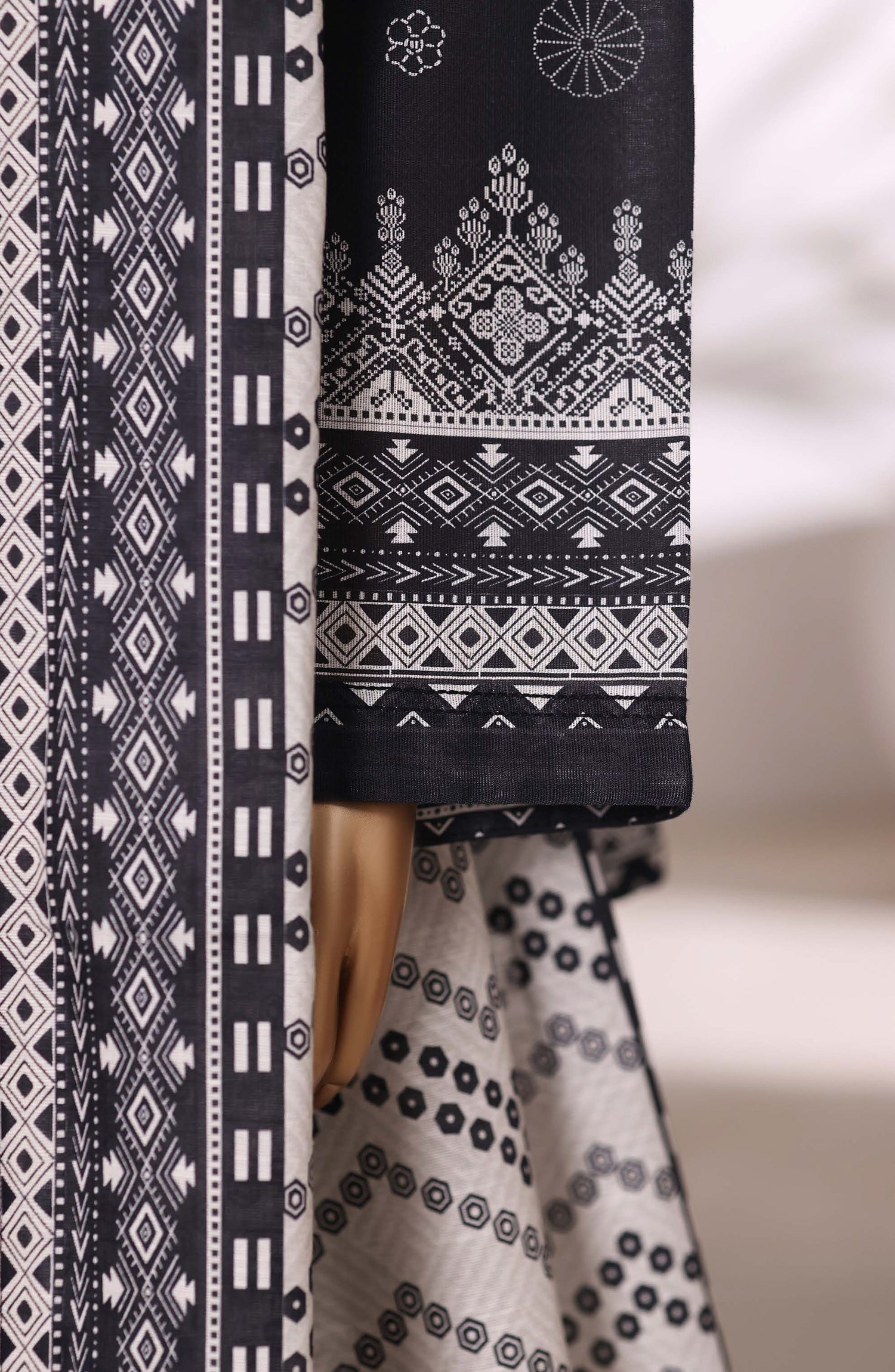 Sadabahar Printed Khadder 3PCS Stitched Vol—2 Collection 2025 D-06