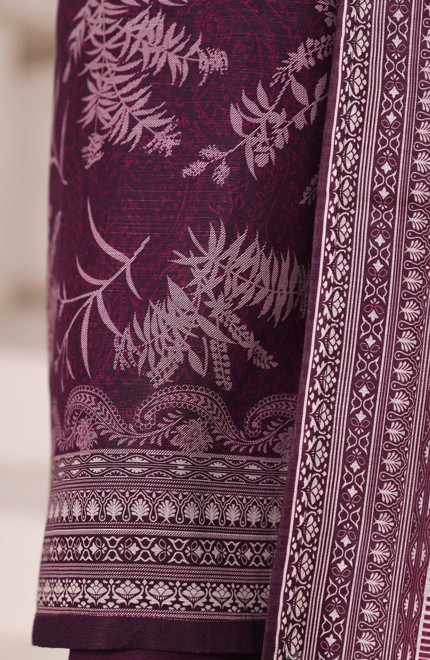 Sadabahar Printed Khadder 3PCS Stitched Vol—2 Collection 2025 D-07