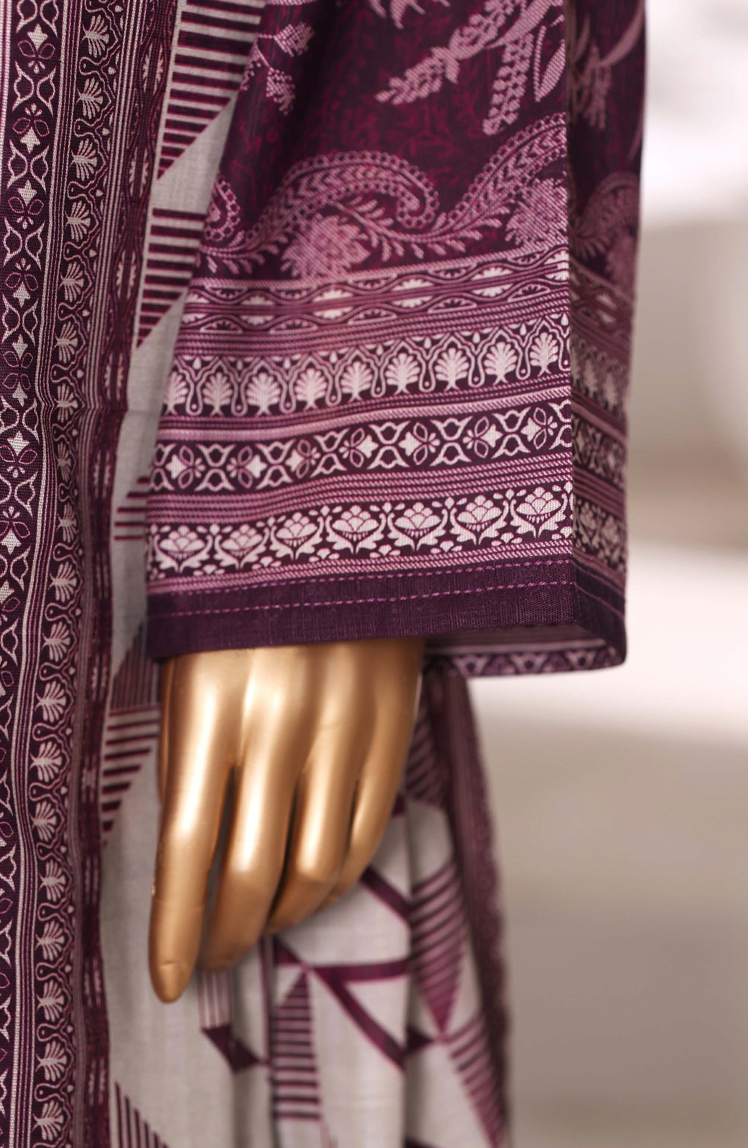 Sadabahar Printed Khadder 3PCS Stitched Vol—2 Collection 2025 D-07